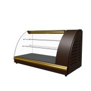 ВИТРИНА ХОЛОДИЛЬНАЯ А57 VM 1,2-1 (BXC-1,2 АРГО XL ЛЮКС) 0012-1036 (БОК КОРИЧ., ДЕКОР ЗОЛ.)