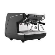 КОФЕМАШИНА APPIA LIFE COMPACT 2GR V/ ЧЕРНЫЙ+ЭКОНОМАЙЗЕР+ВЫСОКАЯ ГРУППА 1Ф 167631