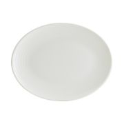 Bonna (Турция) Блюдо овальное 360*280 мм. Белый Луп узкая полоска Bonna /1/6/348/