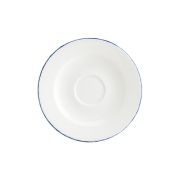 Bonna (Турция) Блюдце d=160 мм. Ретро синий край (чашка 69205) Bonna /1/6/1848/