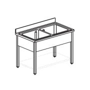 ВАННА МОЕЧНАЯ APACH CHEF LINE L2S167-65SH