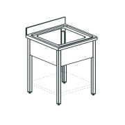 ВАННА МОЕЧНАЯ APACH CHEF LINE LS66-44SH