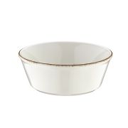 Bonna (Турция) Салатник d=120 мм. 290 мл. h=47 мм. штабелир. Ретро коричневый край, форма Банкет Bonna /1/24/1296/