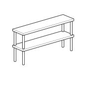 ПОЛКА НАСТОЛЬНАЯ ОТКРЫТАЯ APACH CHEF LINE LOSO3516T2