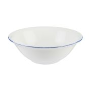 Bonna (Турция) Салатник d=200 мм. 900 мл. h=70 мм. Ретро синий край, форма Гурмэ Bonna /1/6/450/