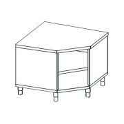 СТОЛ УГЛОВОЙ ОТКРЫТЫЙ APACH CHEF LINE LWT710SH2
