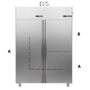 ШКАФ КОМБИНИРОВАННЫЙ 1400 ЛИТРОВ APACH CHEF LINE LCK140N1M1D3