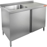 СТОЛ ПРИСТЕННЫЙ НСЗ1М-14/6БЛ С ВАННОЙ МОЕЧН.