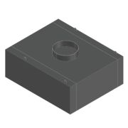 ЗОНТ ВЫТЯЖ.ПРИСТЕННЫЙ ЗКВПОС-0911 КОРОБ./ПОДСВ.