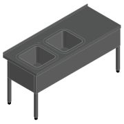 СТОЛ Д/МОЙКИ ОВОЩЕЙ СМО-7-7 РЧ 21000802573