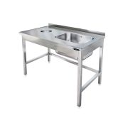 СТОЛ ДЛЯ ГРЯЗНОЙ ПОСУДЫ KAYMAN ДЛЯ П/М TATRA СПМ-123/1207 ЛЕВЫЙ