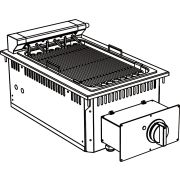 ГРИЛЬ ВСТРАИВАЕМЫЙ 700 СЕРИИ APACH CHEF LINE SLDI7GE4