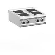 ПЛИТА ЭЛЕКТРИЧЕСКАЯ 4 КОНФОРОЧН. 700 СЕРИИ APACH CHEF LINE GLRE77P