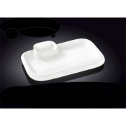 Wilmax (Англия) Блюдо для подачи прямоуг. 25,5*15 см. с соусником, утолщенный край Wilmax /6/36/