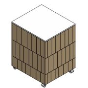 ПРИЛАВОК НЕЙТРАЛЬНЫЙ ENOFRIGO DOGE ELEMENTO UNIONE 650 QNE ВЕНГЕ