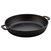 Чугун (Россия) Сковорода d=36 см. h=8,5 см. 7,5 л. чугун глубокая с 2 ручками /1/2/