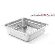 Гастроемкость перфор. 2/3 Н=100, нерж.сталь E23100P