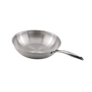 MGsteel Сковорода Wok d=30 см. h=9 см. 5,1 л. нерж. (индукция) MGsteel /1/