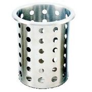 Емкость для столовых приборов d9,5см h13см,  перфорированная, нерж.сталь FC3