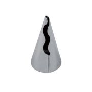 Насадка "Волна" 25мм h36мм, нерж.сталь BX0026