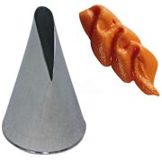 Насадка "Завиток" 20мм h40мм, нерж.сталь BX1405