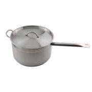 MGsteel Сотейник 10 л. нерж. d=28 см. h=16 см. с 2 ручками с крышк. тройное дно (индукция) MGsteel /1/