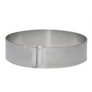 Форма д/выпечки "Круг" раздвижная, d18-36см h4,5см, нерж.сталь 3040.01