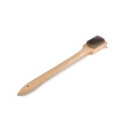 MGprof Щетка для печи  46 см. 8*5 см. с металлической щетиной h=2 см., деревянная MGsteel  /1/12/72/ АКЦИЯ