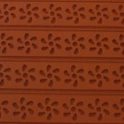 Коврик силиконовый рельефный "Цветы" 60х40см, h3см RELIEF 10