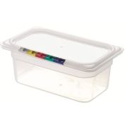 Пластик (Россия) Гастроемкость 1/4 h=100 мм. 265*162 мм. 2,8 л. п/п прозрачная  /1/24/