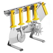 Набор для пиццы 5 предметов, на подставке 188LC