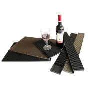 Коврик барный 59,5х8 см, коричневый, резиновый, серия Jiwins JW-GBM-BR