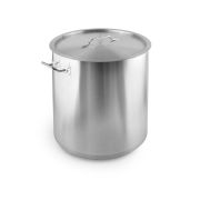 MGsteel Котел 71 л. нерж. d=45 см. h=45 см. тройное дно с крышк. (индукция) MGsteel /1/