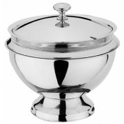 Чаша для супа d26см h24см, со стеклянной миской и крышкой, нерж.сталь/стекло 50951925